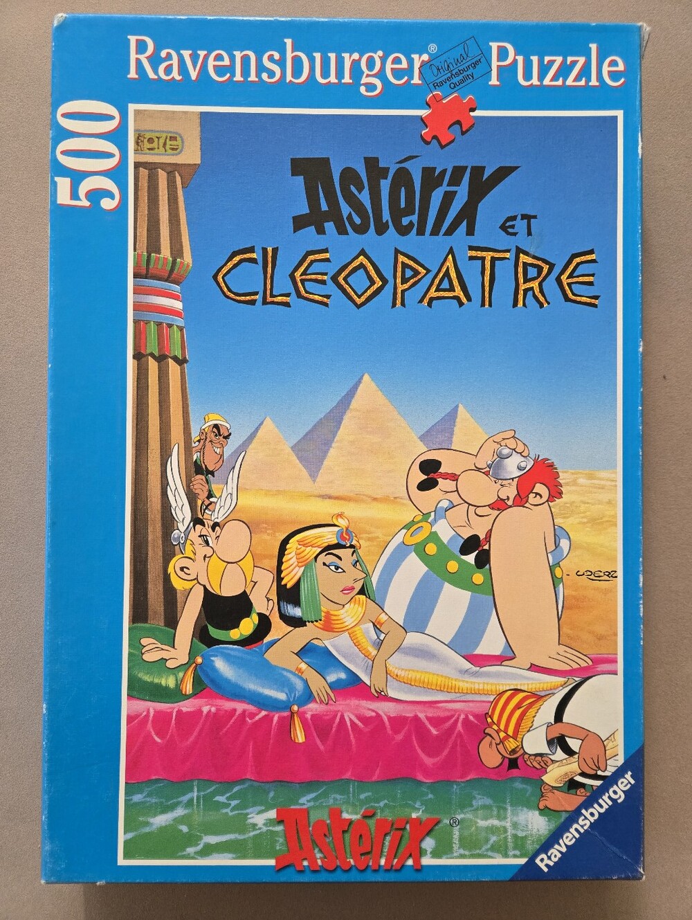 Ravensburger "Asterix & Cleopatra" 500 Piece Puzzle 2005